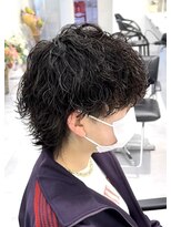 エース 豊橋店(Ace)&nbsp;波巻きスパイラルパーマメンズマッシュツイストスパイラルパーマ
