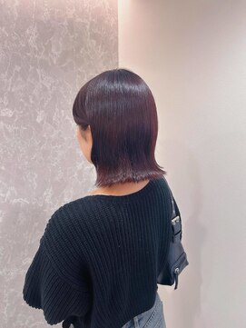 エムツー(mtm) ヘアカラー☆落ち着いたボルドーカラー(^^)/