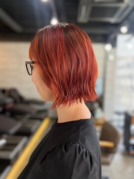 ソイクフ 高田馬場店(SOY-KUFU) 20代30代40代◎似合わせカットテラコッタオレンジ