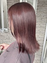 ハイバレーヘアーメゾン(HIGH VALLEY HAIRMAISON) ミディアムぱっつん髪質改善トリートメント岡山南中央町