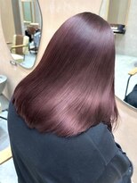 ガーデンヨコハマ(GARDEN YOKOHAMA) ミディアムヘア モーヴピンク ローズブラウン ブリーチなし