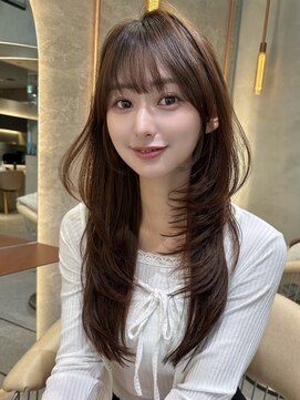 アンフィニー 仙台(ANFINI) 黒髪仙台髪質改善縮毛矯正酸性ストレートレイヤーカット