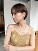 薬院【honen】ショートボブウルフレイヤー髪質改善イルミナ