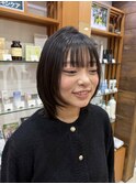 柔らかハッシュカット