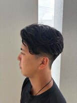 ユニ バイ マグ 長野店(Uni.by Mag) メンズマッシュ毛流れパーマ