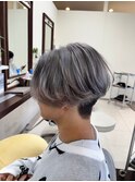 MEN’S HAIR/サーフカール/刈り上げセンターパート/成田