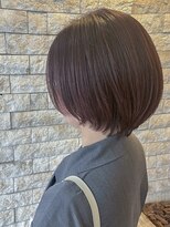 フラット 千葉(Flat.) short × ボルドーcolor