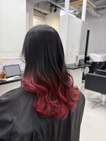 アライブ ハラジュク(ALIVE harajuku)&nbsp;ブリーチインナーバレイヤージュグラデーションカラー夕貴