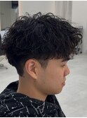 スパイラルパーマ