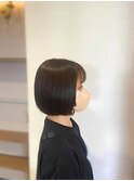 お客様からの人気の高いミニボブ