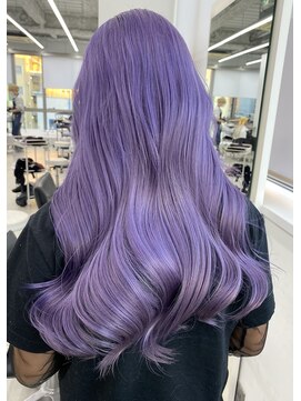 エゴル ナゴヤサカエ(ENGOL NAGOYA SAKAE) 新美蓮/ラベンダー/ラベージュ/ハイトーン/ブリーチ