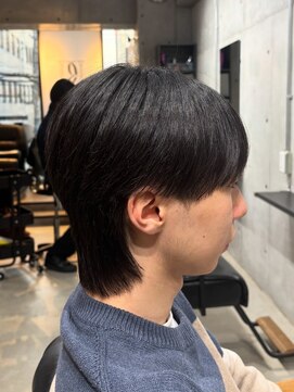 ブルニール 心斎橋(BLEUNIR) メンズウルフ メンズレイヤー シースルーマッシュ