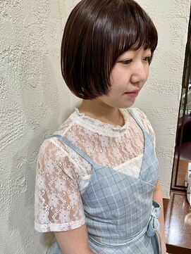 ペイジヘアー(paige hair) ミニボブ/顔まわりレイヤー/ボブ