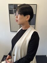 アンフェインド02(UNFEIGNED 02)&nbsp;ショート/大人ガーリー/ダークアッシュ/似合わせカット/伏見