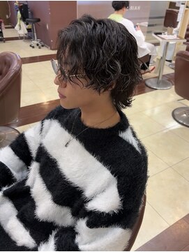 ヘアースペースブルーム ヒーロー 園田店(HAIR SPACE BLOOM hero) シャドーウルフパーマ