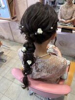 ミーネピンク 行徳(Miene Pink) 大人かわいいヘアアレンジ20代30代40代☆髪質改善【Pink】