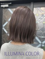 シーバイサイン(sea by Sign)&nbsp;透明感イルミナカラー/ラベンダー×アース/レイヤーカット12