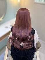 カノン(kanon hair&beauty)&nbsp;ピンクブラウン/ダブルカラー/ブリーチ