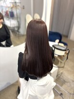 リラクオーレ 三宮 元町(LIRA CUORE) ピンクブラウン×髪質改善縮毛矯正