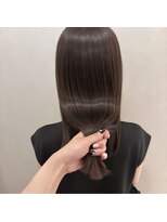アンドワン 自由が丘(＆ONE)&nbsp;【&ONE 自由が丘】髪質改善トリートメント　艶ブラウンカラー
