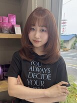 ルトワフクロマチ(Lutowa Fukuromachi) ダークパープル/ナチュラルショート/夏のヘアアレンジ/袋町