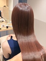 ジーナ 川崎西口(Zina)&nbsp;秋髪★髪質改善カラー×艶ピンクブラウン★
