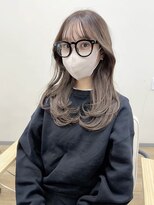 エアージーモ 小倉店(Fate design Air G mo)&nbsp;モカブラウン×レイヤーカット