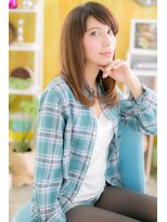 ミック 日暮里店(miq)&nbsp;ワンカールストレートの”王道”…上品ストレートｂ