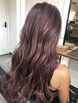 ランプ ヘアスタジオ(LAMP Hair Studio) violet collar