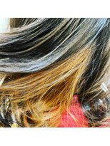ヘアーサロン キー(Key)&nbsp;インナーカラーゆる巻きStyle