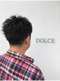 無造作パーマ