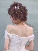 ふわふわアレンジスタイル