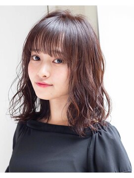 ロンドプロフィール 浦和(Lond profil) Lond橋本　やわらかナチュラルミディアムスタイル