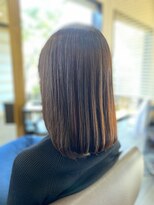 ヘアーアンドリラックス スマイループ(Hair&Relax SMLOOP) 秋色♪ナチュラルブラウンのツヤ髪カラー
