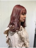 チェリーピンク/大人可愛い/ボルドーカラー