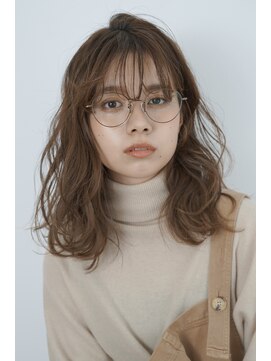 パール(PearL) 《PearL》抜け感パーマ/ニュアンスカラー/アッシュミルクティー