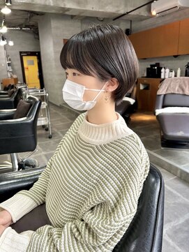 バーチョ(bacio) 20代30代40代◎小顔骨格矯正ショート【麻生/札幌ショート/白髪】