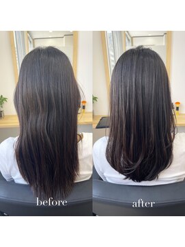 リアン 四条大宮店(Lien) 『髪質改善』ストレートエステ（縮毛矯正）（リタッチ可）