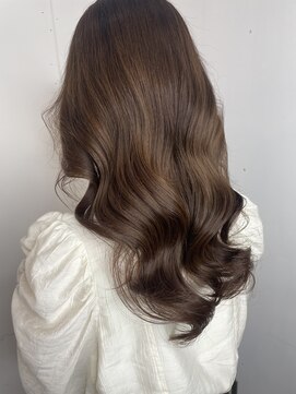 サイ(sai x) 青みベージュ  立川/透明感カラー/韓国ヘア/髪質改善