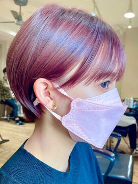 アマトウキョウ 表参道(AMA TOKYO) ［岩井style］20代30代40代ピンクブラウンショートヘア