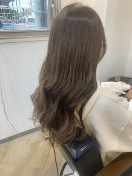 エンリー(ENlee) 【白鳥未来】ミルクティーベージュ×ロング