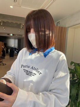 ガリカ 博多(Gallica) 【恒吉佐央里】大人かわいいナチュラルボブ/内巻きボブ<博多>