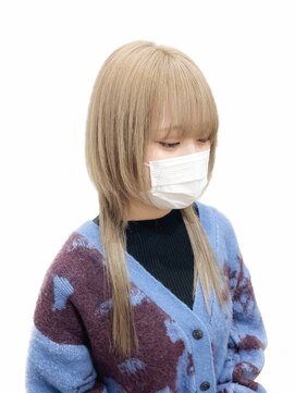 ホワイト 梅田(white) *ウルフ*ミルクティーベージュ