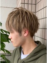 マティーナ ヘアー 池袋(Matina hair)&nbsp;【ワンブリーチミルクティーショート】20代30代40代