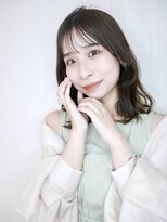 シュシュ(shushu)&nbsp;愛されくすみベージュ　「有海一生」/バングあり/シースルー