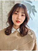★イメチェン似合わせ大人ガーリープラカールチョコレートカラー