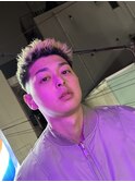 束感スパイキーショートメンズスキンフェードツイスト波巻き短髪