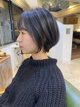 ロストシティ 横浜(LOST CITY) 透け感ボブ