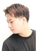 爽やかメンズ☆無造作ツーブロックマッシュナチュラル