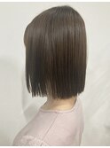 切りっぱなしボブ